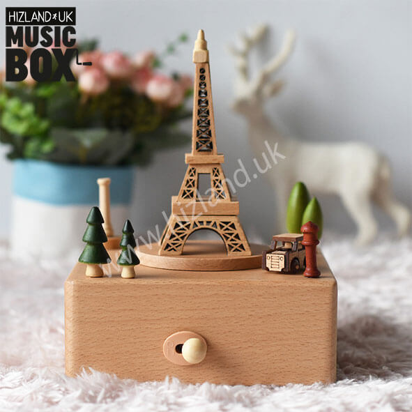 Eiffel Tower Music Box | Carousel Toys | Musical Toys