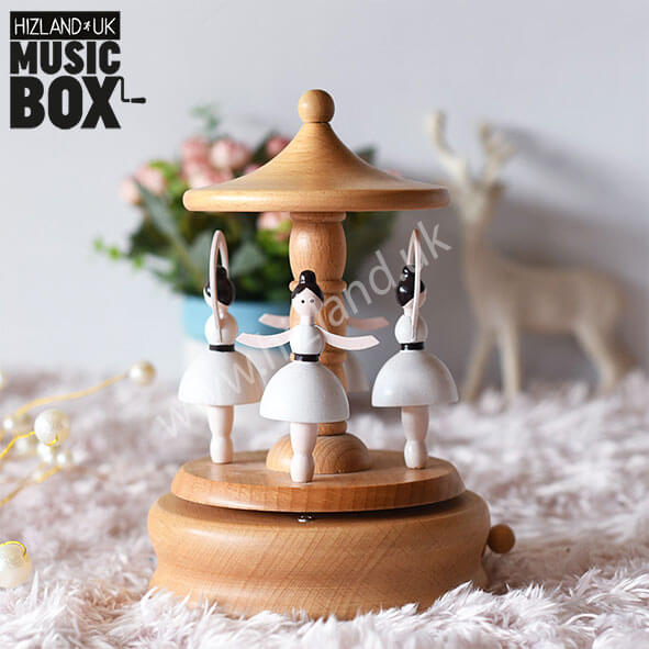 Ballerina Music Box | Carousel Musical Box | Spot On Gifts