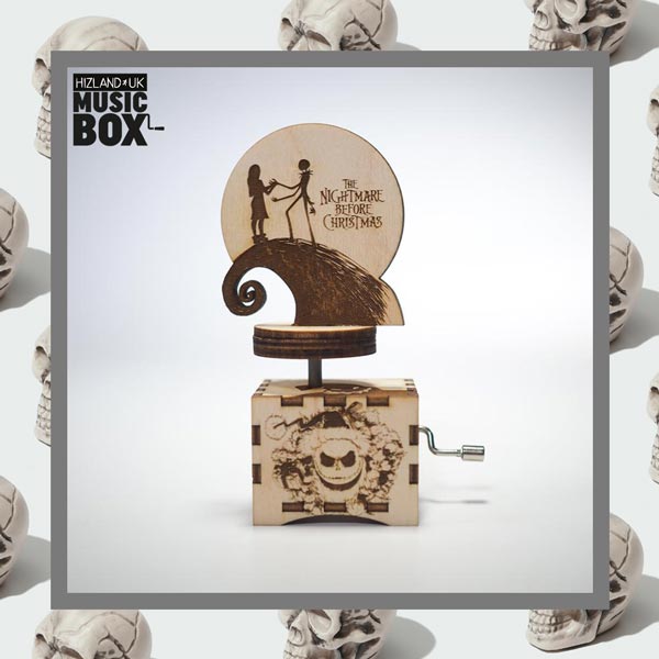 Nightmare Before Christmas Music Box | Halloween Gifts