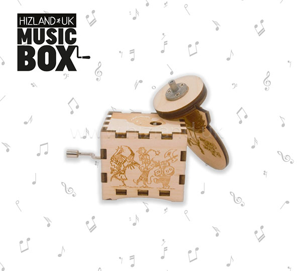 Nightmare Before Christmas Music Box Halloween Gifts hizland.uk